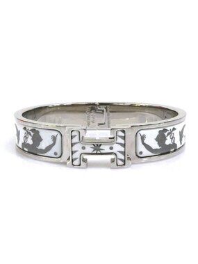 Hermes Bracelet Bangle Clic H